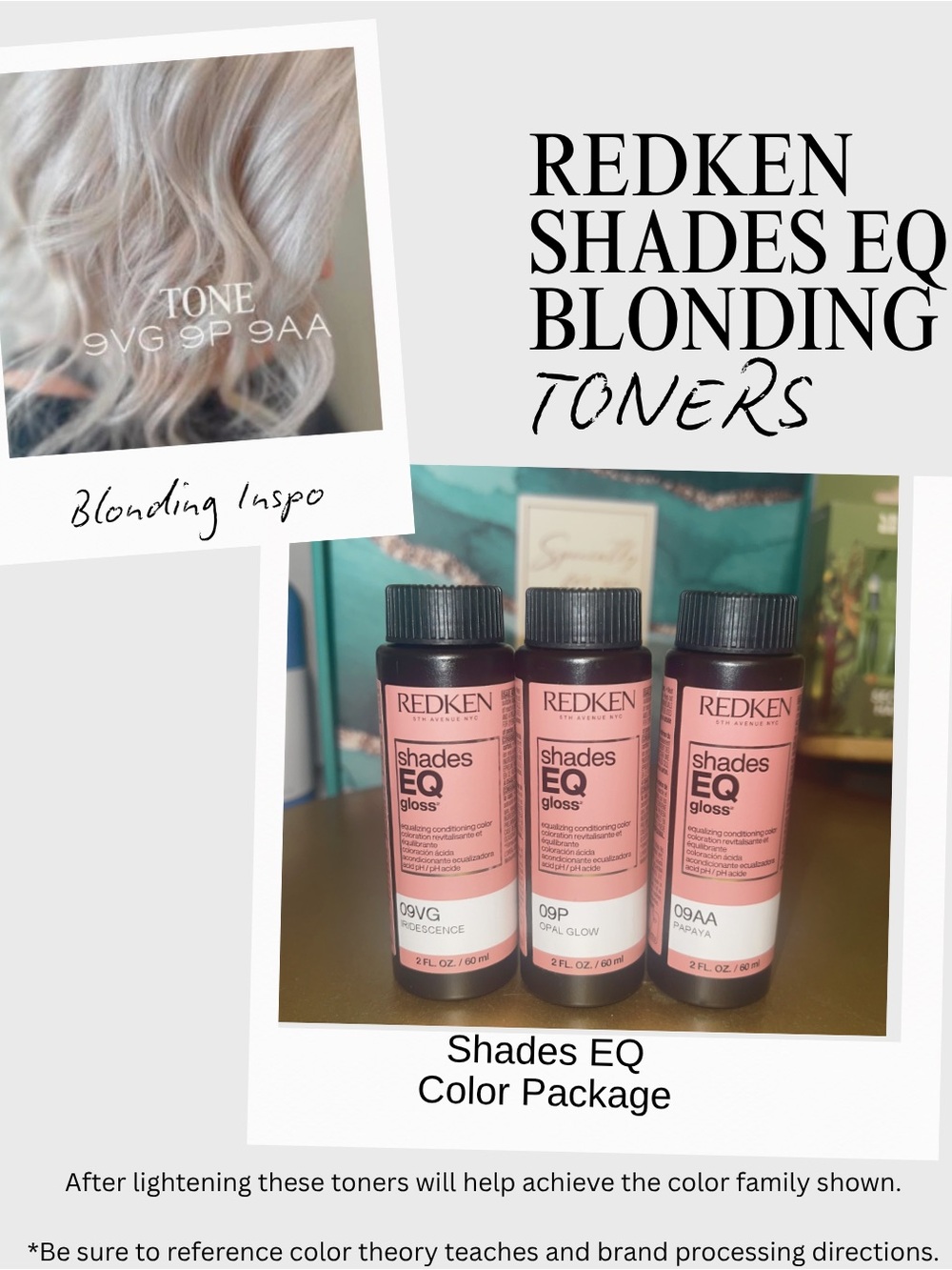 Redken Shades EQ Gloss Toners - Blonding Inspo